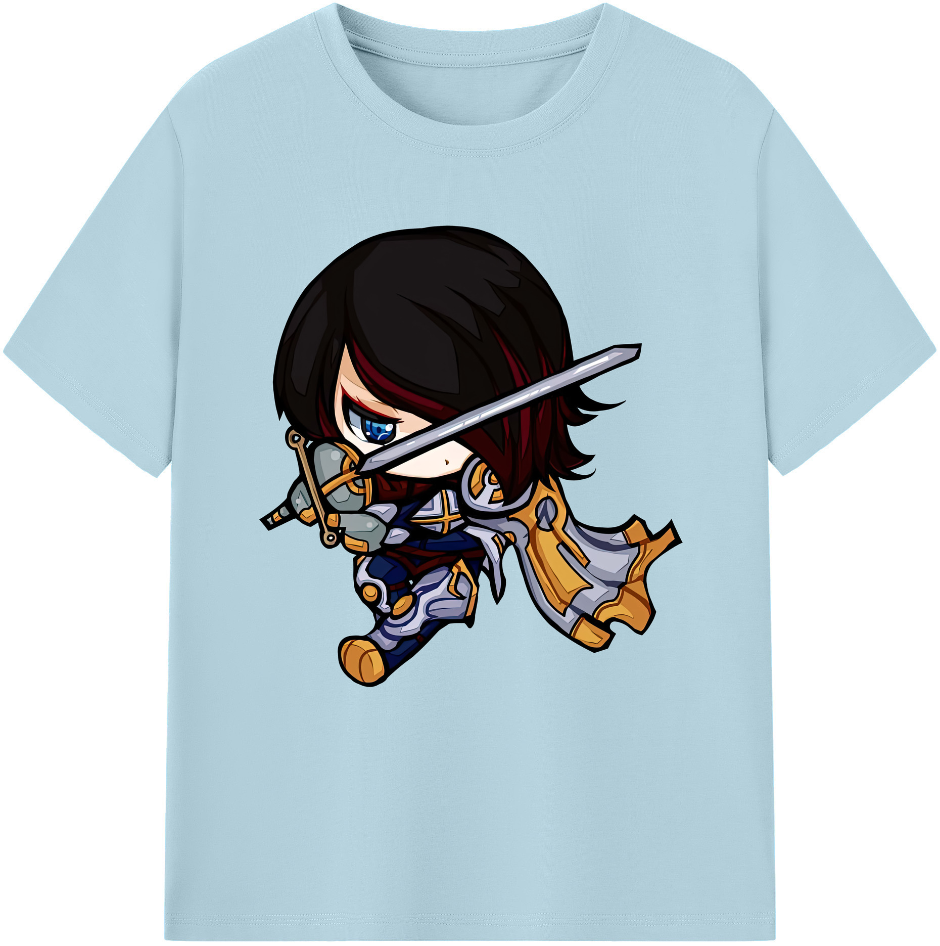 リーグ・オブ・レジェンド League of Legends LOL 綿100％半袖Tシャツ（フロントプリント）